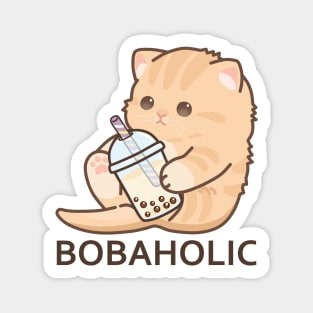 Bobaholic Baby Kitten! Sticker